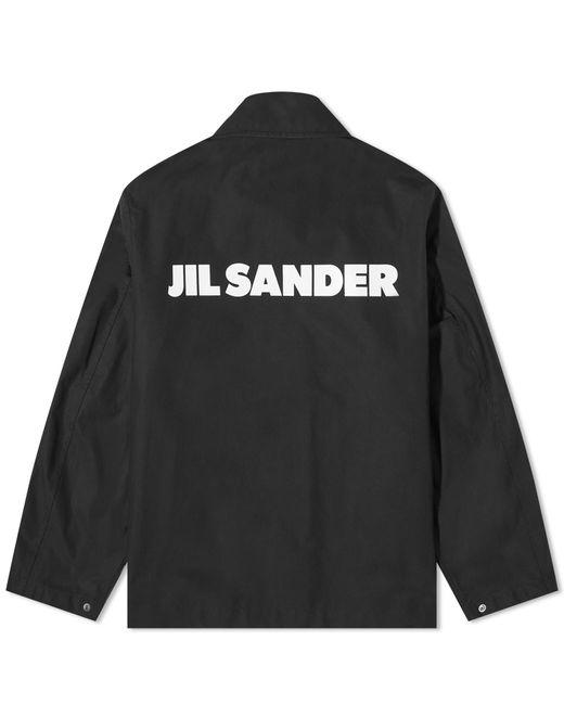 JIL SANDER Logo Jacket Μαύρο