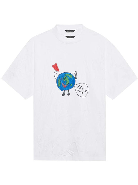Balenciaga BB Earth T-shirt